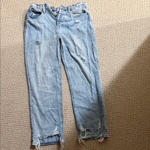 Pistola light wash distressed jeans